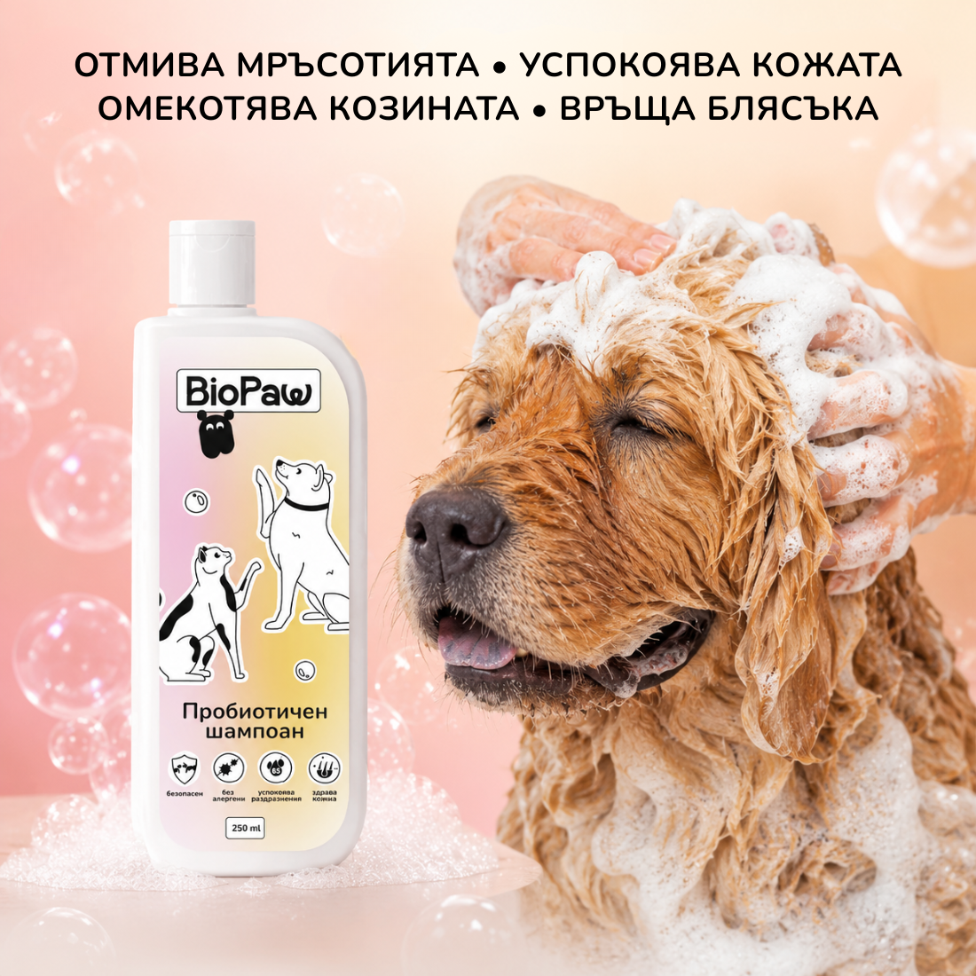 Пробиотичен шампоан